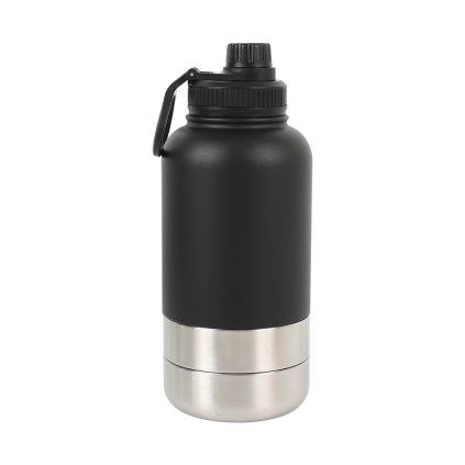 Bombelly 3v1 Stainless Steel cestovná fľaša na vodu a krmivo