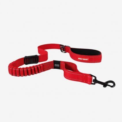 EZYDOG vodítko ZERO SHOCK LEASH - 120 cm červené