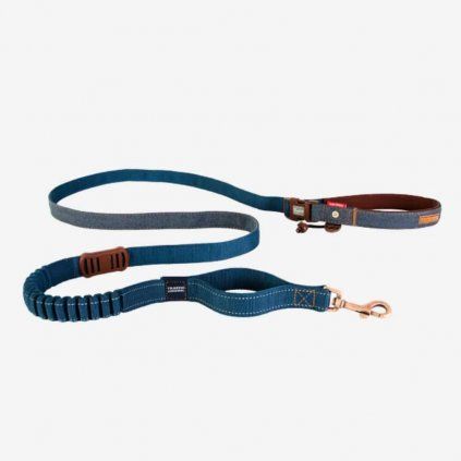 EZYDOG bežecké vodítko ROAD RUNNER LEASH 210 cm - denim
